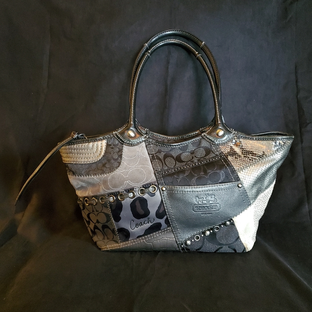 Coach Bleeker patchwork shoulder bag STYLE 0869-12899